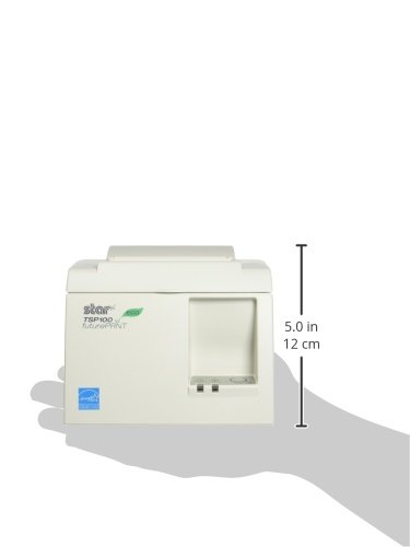 Star Micronics, TSP143IIU WHT US, ECO-Friendly Receipt Printer, USB (cable incl.), Auto Cutter, Internal Power Supply with Power Cable Incl.