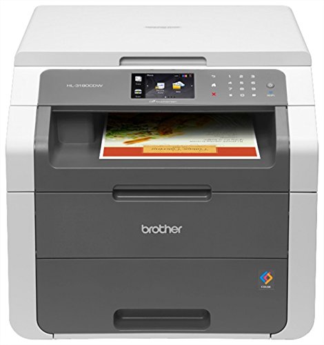 Brother Wireless Digital Color Printer with Convenience Copying and Scanning (HL-3180CDW), Amazon Dash Replenishment Ready