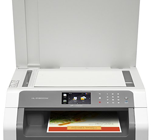 Brother Wireless Digital Color Printer with Convenience Copying and Scanning (HL-3180CDW), Amazon Dash Replenishment Ready