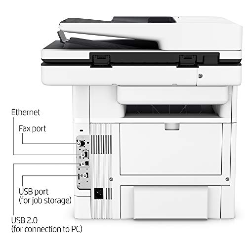 HP LaserJet Enterprise MFP M528c Monochrome All-in-One Printer with built-in Ethernet & 2-sided printing (1PV66A)