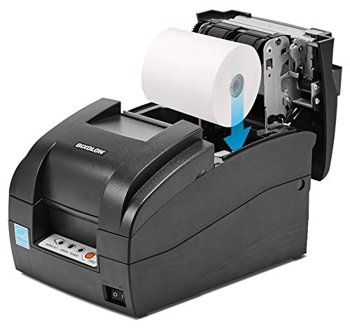 Bixolon SRP-275IIIAOSG Series Srp-275III Impact Printer, Serial Interface, USB, Black