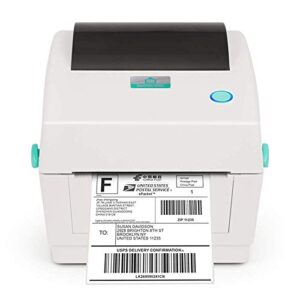 shipping label printer ( windows 7 or higher only ) ( no chromebook ) direct thermal high speed printer – compatible with amazon, ebay, etsy, shopify – 4×6 label printer & multifunctional printing