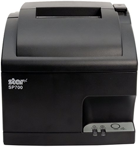 Star Micronics SP742MBi2 Bluetooth Impact Receipt Printer with Auto-cutter, Internal Power Supply, and Auto Connect for iOS - Gray (Renewed)