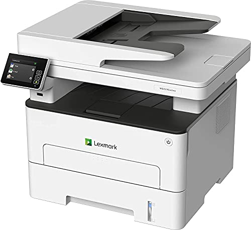 Lexmark MB2236i Multifunction Wireless Monochrome Laser Printer with A 2.8 Inch Color Touch Screen, Standard Two-Sided Printing, Cloud Fax Capability (18M0751) (Renewed)