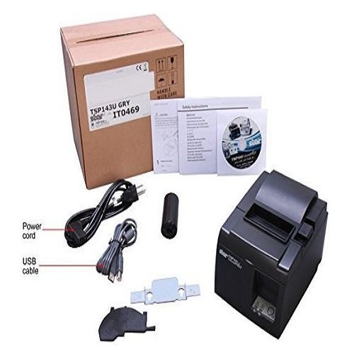 Star TSP100 TSP143U , USB, Receipt Printer - Not ethernet Version. (Renewed)