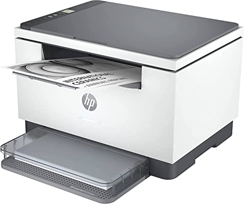 HP Laserjet MFP M234dwe All-in-One Wireless Monochrome Laser Printer, Print Scan Copy - 30 ppm, Up to 600 x 600 dpi, 8.5" x 14", Auto Duplex Printing, Bluetooth, Ethernet, Gray, Cbmou Printer_Cable