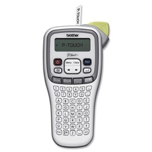 brother p-touch pt-h100 handheld label maker – thermal transfer – monochrome