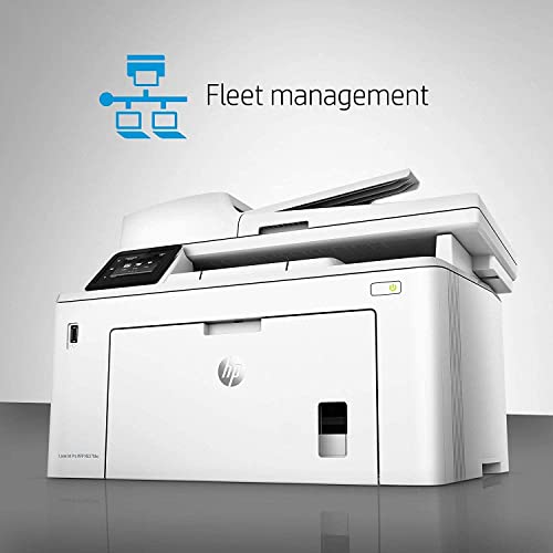 HP Laserjet Pro MFP M227fdw All-in-One Wireless Laser Printer, Print Scan Copy Fax, Auto 2-Sided Printing, 30 ppm, 1200 x 1200 dpi, Compatible with Alexa, Bundle with JAWFOAL Printer Cable