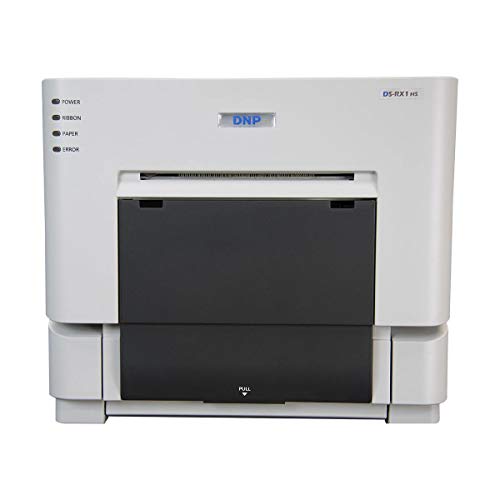 DNP DS-RX1HS 6" Dye Sublimation Printer, 290 4x6 Prints Per Hour - Bundle - with 4x6 Media, 700 Prints Per Roll, 2 Rolls and Protective Carrying Case