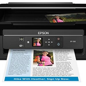 Epson Expression Home Xp-330 Wireless Color Photo Printer with Scanner and Copier, Amazon Dash Replenishment Ready