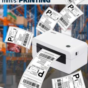 HPRT Thermal Label Printer, USPS Shipping Label Printer for Shipping Packages, Desktop Inkless Printer, Support Amazon, Shopify, UPS Mailing, Barcode, Sticker, Mailing Business