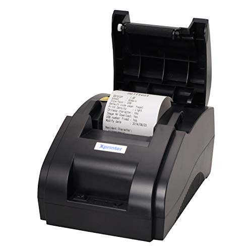 VIBY 58mm Thermal Printer Take-Out Pos Printers Cashier Small Ticket Machine Catering for Cashier Super Market