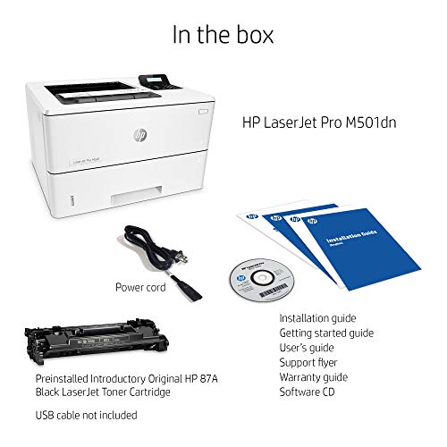 HP LaserJet Pro M501dn Printer(Certified Refurbished)