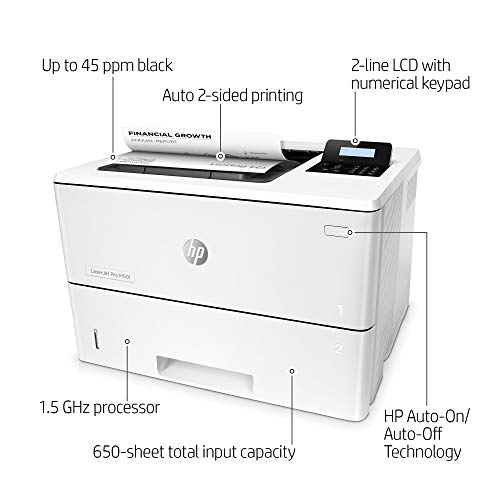 HP LaserJet Pro M501dn Printer(Certified Refurbished)