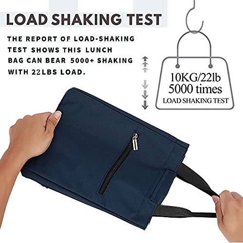 Lunch Bag for Men&Women Insulated Lunch Box for Kids Large Waterproof Lunch Tote Bag Reusable Adult Lunch Bags