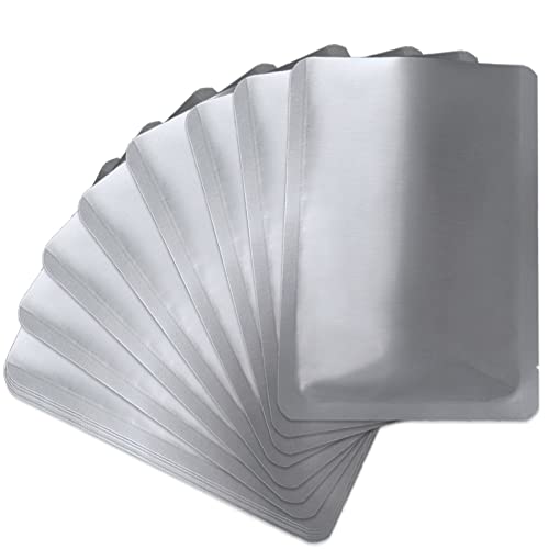 50 PCS 1 Gallon Mylar bags for food storage, Heat Sealable Bags Storage Bags for Food, Coffee Beans, tea, grains, etc.( 9.8 x 13.7 Inch )