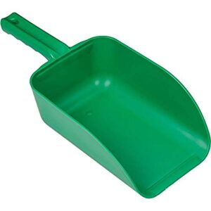 remco 6500x color-coded plastic hand scoop – bpa-free, food-safe scooper, commercial grade utensils, restaurant, and food service supplies, extra large 82 ounce size, green