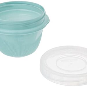 Rubbermaid TakeAlongs Snacking Food Storage Containers, 1.2 Cup, Colors may vary