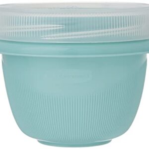 Rubbermaid TakeAlongs Snacking Food Storage Containers, 1.2 Cup, Colors may vary