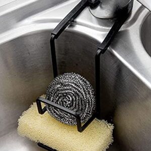 Fusiontec Sink Caddy Sink Sponge Holder - Faucet Rack Shower Tray - Kitchen and Bathroom Metal Organizer Hanging Fix Around Faucet