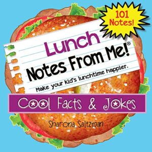 notes from me! lunch box notes for kids – lunch cool facts & jokes” – 101 tear-off lunchbox notes for kids that make lunch fun & educational – back to school essentials – holiday gifts for kids