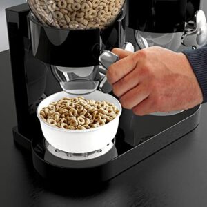 Retail Blade Dual Food Dispenser - Dry Food Dispenser Perfect As A Candy, Nuts, Rice, Granola, Cereal & more Dispenser. Dispenses 1 Ounce Per Twist! Stores Food, and Keeps Your Food fresh!