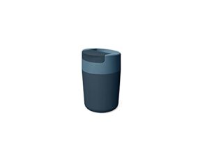 joseph joseph sipp™ travel coffee mug with flip-top cap – 340 ml (12 fl. oz) – blue