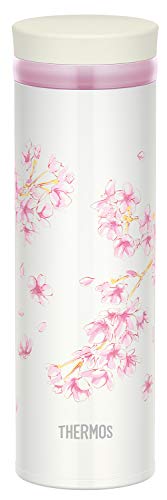 Thermos JNY-502 HNZ Water Bottle, Made in Japan, Vacuum Insulated Travel Mug, 16.9 fl oz (500 ml), Hanazakura