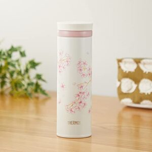 Thermos JNY-502 HNZ Water Bottle, Made in Japan, Vacuum Insulated Travel Mug, 16.9 fl oz (500 ml), Hanazakura