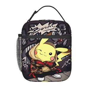 Anime Lunch Bag Insulated Portable Lunch Box Tote Bags For Adults Men Women Travel Picnic Office Gifts