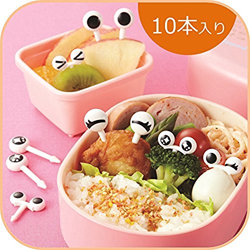 Torune Food Pick, Bento Box, Mini, Black/White