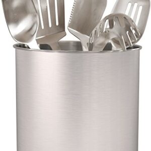 Estilo Stainless Steel Utensil Holder Jumbo, Kitchen Utensils Holder 7" x 7"