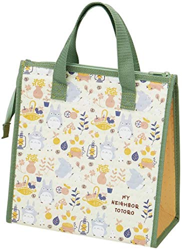 Skater My Neighbor Totoro Thermal Insulated Lunch Bag with Zip Closure - Foraging