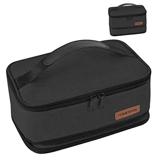 Buringer HOMESPON Lunch Bag for Men Women Expandable Portable Insulated Lunch Box with Handle for Picnic Work & School