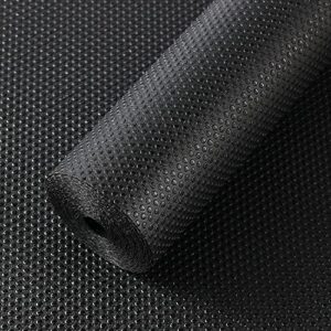 black shelf liners for kitchen cabinets non-adhesive, non-slip drawer liner, waterproof refrigerator liners, fridge liners and mats washable plastic pantry liner for shelves, bathroom cupboard liner