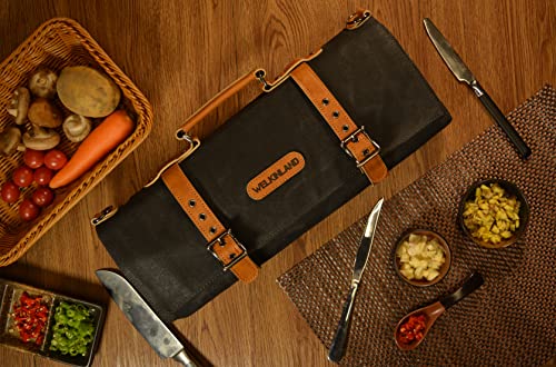 14-Pockets Knife roll, Leather knife roll, Knife roll canvas, Knife bag holders, Knife roll bag, Chef bag, Chef knife bag, Chef knife roll, Chef knife roll bag, Pocket knife roll, Knife bags for chefs