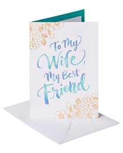 american greetings birthday card for wife (my best friend)
