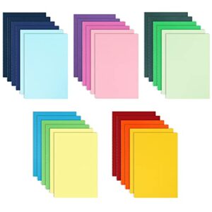 eoout 30pcs a5 journals notebooks bulk, ruled lined journal for writing, 5.5″ x 8.5″, 60 pages, for kids, office supplies, school supplies, 15 colors