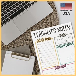 Teacher Notepad | Teacher Appreciation Gifts | Made in the USA (Teacher Notepad)…