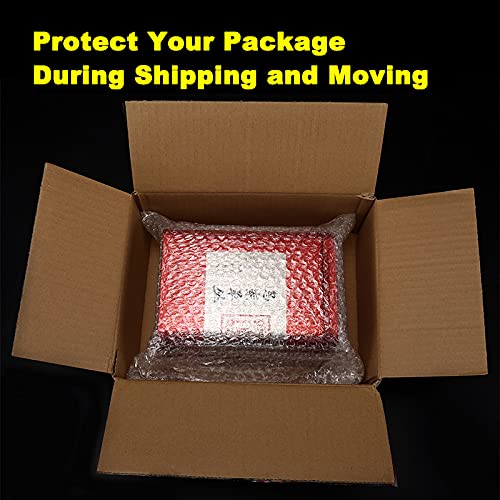 50Pcs Clear Bubble Out Bags, 12”x16” Bubble Pouches Bags for Shipping, Double Wall Bubble Cushioning Wrap Bags for Moving Packaging Storage Fragile China Dishes Electronic Item-Large Bubble Pouches