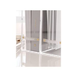 russell+hazel Acrylic File Box Slim, Clear, 4.5” x 12.25” x 10”