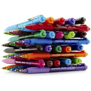 Paper Mate InkJoy 300RT Retractable Ballpoint Pens, Medium Point, Black, 12 Count