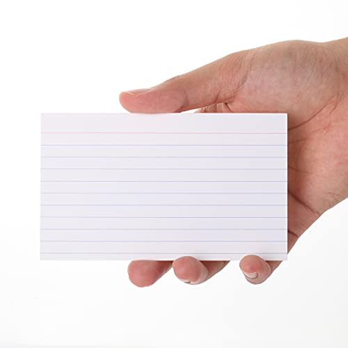 Mr. Pen- Lined Index Cards, 3x5, 100 Cards, Flash Cards, Note Cards, Index Card, Study Cards, Flash Cards for Studying, Lined Note Cards, 3x5 Notecards, Index Cards 3x5, Notecards for Studying