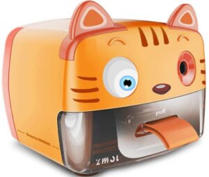 zmol electric pencil sharpener,heavy duty pencil sharpeners for school and classroom,cute automatic pencil sharpener plug in for kids,auto-stop feature for no.2 and colored pencils