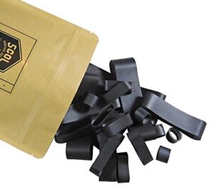 skog bands: heavy duty rubber bands made from epdm rubber – 5col survival supply (big mix)