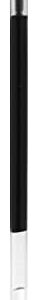 Zebra G-402 Stainless Steel Pen JK-Refill, Fine Point, 0.5mm, Black Ink, 8-Count