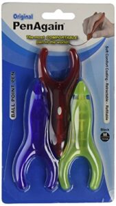 penagain 3 pack pens red blue green or neon green (00063)