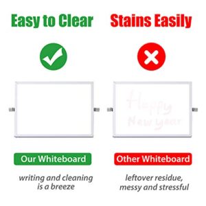 AFAN Small Whiteboard Dry Erase Boards Double-Sided Magnetic Mini Whiteboard Office Magnetic Whiteboard7.87"x 5.9"Portable Learning Board Message Board Suitable for School Home Office memo