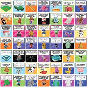 150 joke cards for kids vol.2 – lunchbox notes – inspirational motivational cards for children – jokes and puns for boys and girls – great for parties, schools, bake sales, picnics