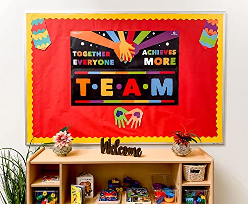 Sproutbrite Classroom Decorations - Banner Posters for Teachers - Team Bulletin Board and Wall Decor for Pre School, Elementary and Middle School Themes